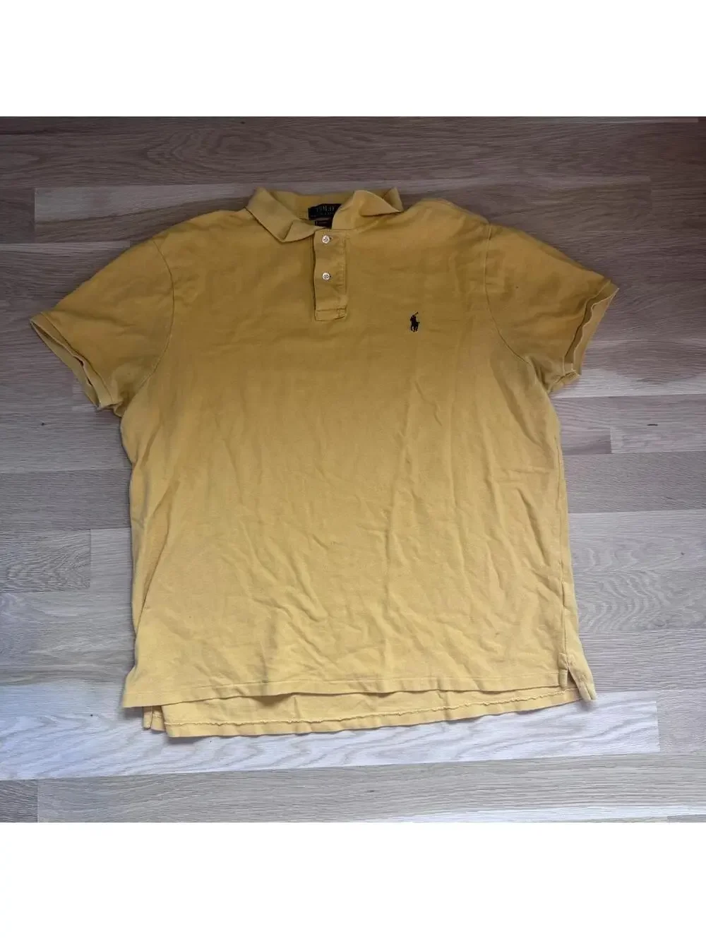 Polo Ralph Lauren Yellow Custom Slim Fit Polo Shirt